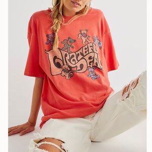Free People Grateful Dead tshirt